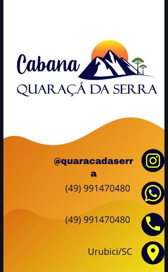 Cabana Quaraca Da Serra Urubici Exteriör bild
