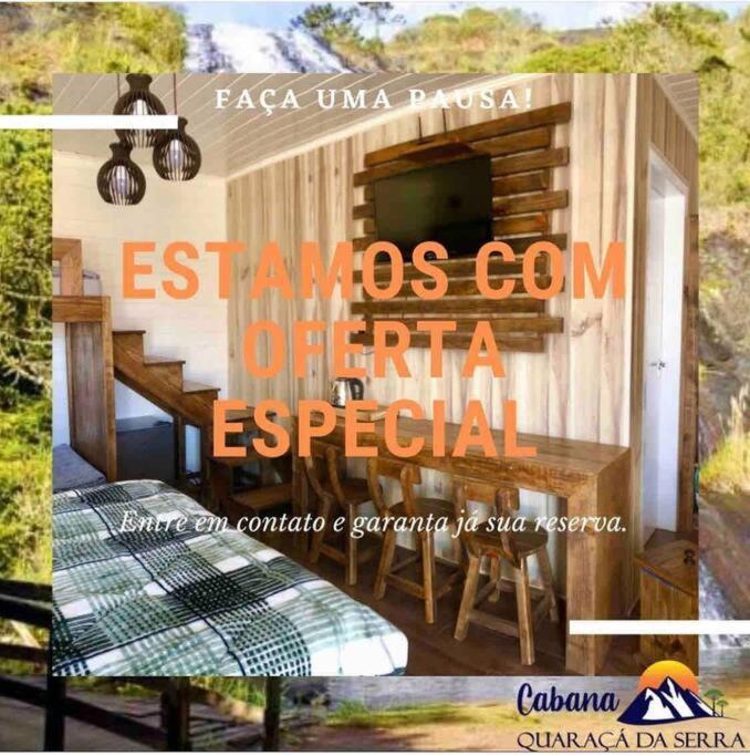 Cabana Quaraca Da Serra Urubici Exteriör bild